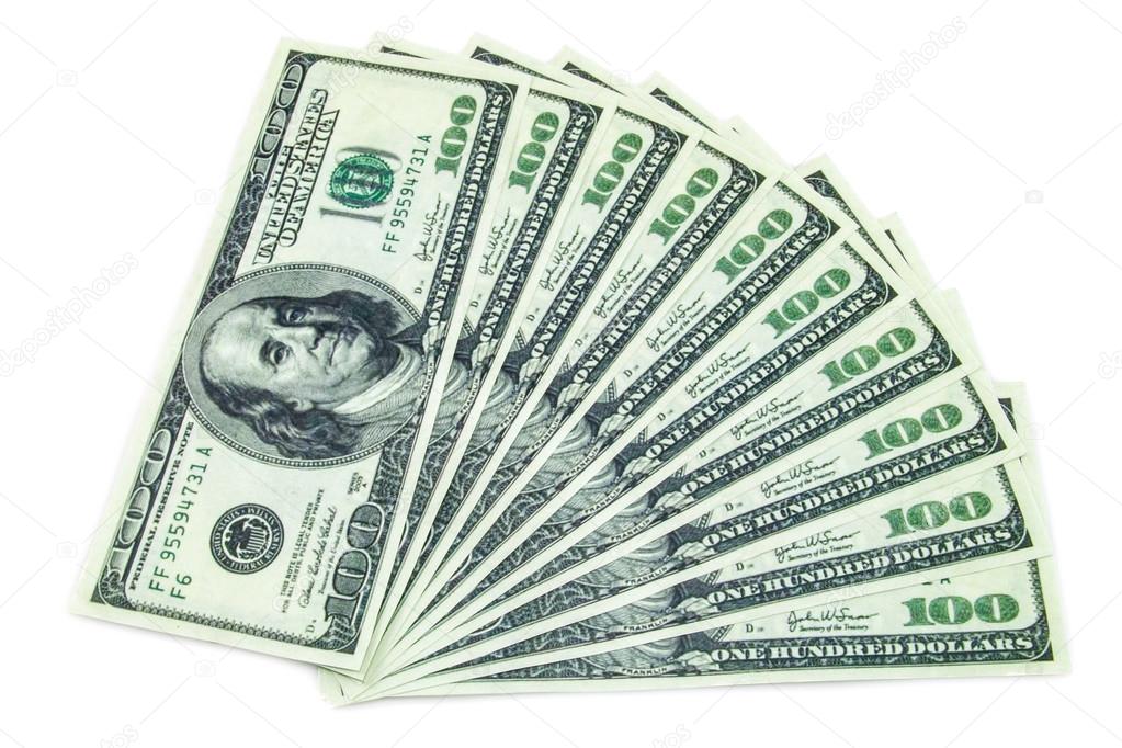 100 dollar bills stack Stock Photo by ©nikolay100 58336175