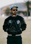 Bomber Jacket “Locals Only” | Black & White