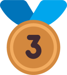 3rd place medal emoji