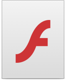 application x flash video icon