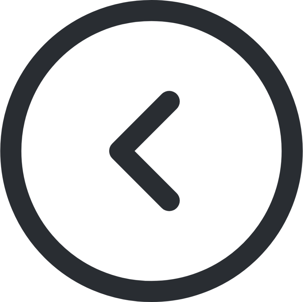 arrow circle left icon