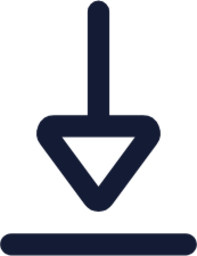 arrow down icon