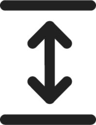 Arrow Fit Height icon