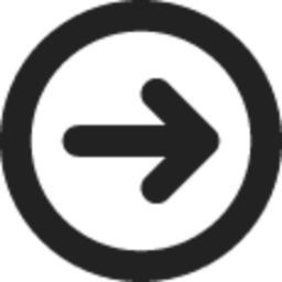 arrow right circle icon