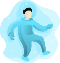 Astronaut illustration