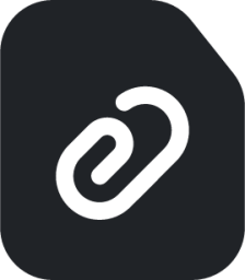 attachfile (rounded filled) icon