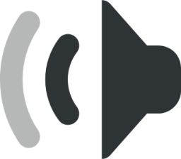 audio volume medium rtl symbolic icon