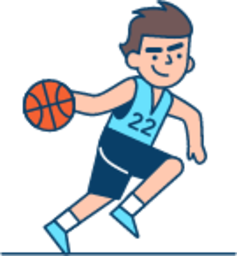 Basketball illustration