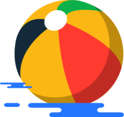 beach ball illustration