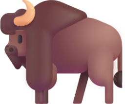 bison emoji