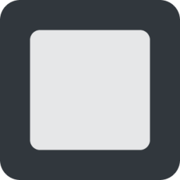 black square button emoji