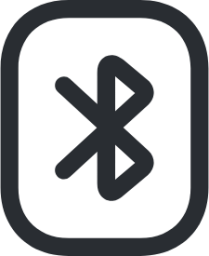 bluetooth rectangle icon