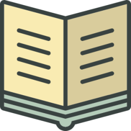 book opened icon