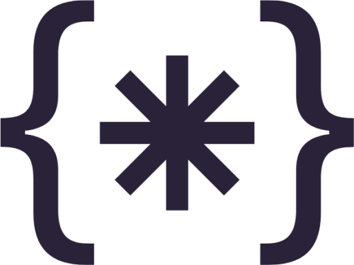 braces asterisk icon