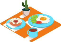 Breakfast illustration