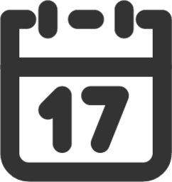 calendar 17 icon