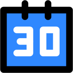 calendar thirty two icon