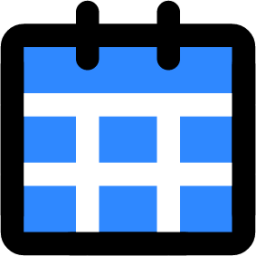 calendar three icon