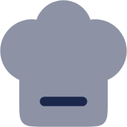 Chef Hat Minimalistic icon