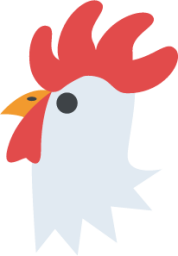 chicken emoji