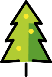 Christmas tree emoji