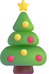 christmas tree emoji