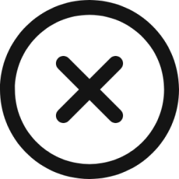 circle cross icon