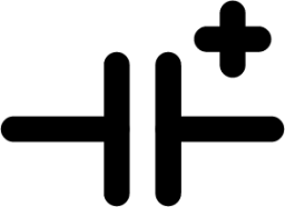 circuit capacitor polarized icon