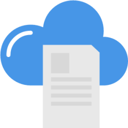 cloud book icon