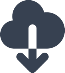 cloud download icon