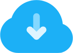 cloud download icon