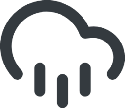 cloud rain icon