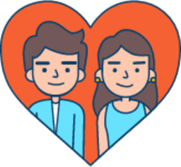 Couple illustration