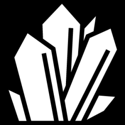 crystal growth icon