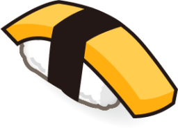 (egg) sushi emoji