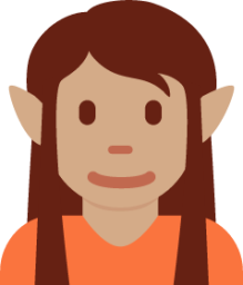 elf: medium skin tone emoji