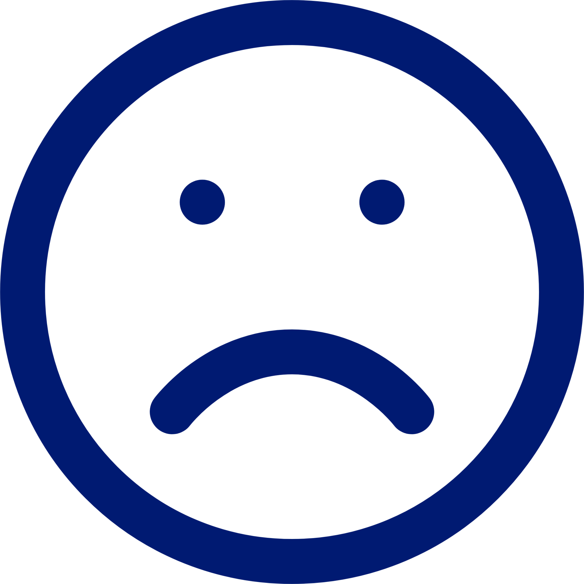 emote sad icon