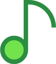 entertainment music note 1 icon