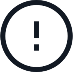 error outline icon