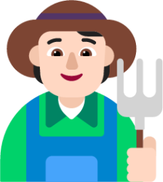 farmer light emoji