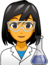 female scientist emoji