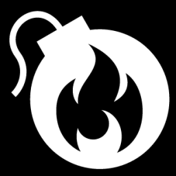 fire bomb icon