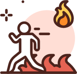 fire run icon