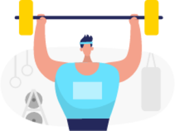 Fitness illustration