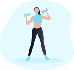 Fitness illustration