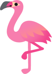 flamingo emoji