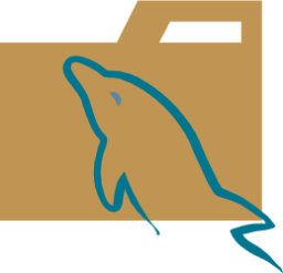 folder type light mysql icon