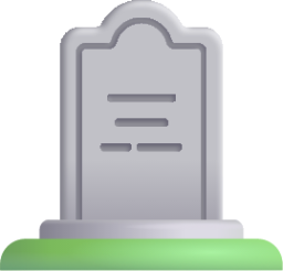 headstone emoji