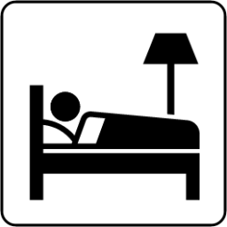 hotel accommodation icon