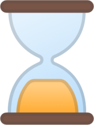 hourglass emoji